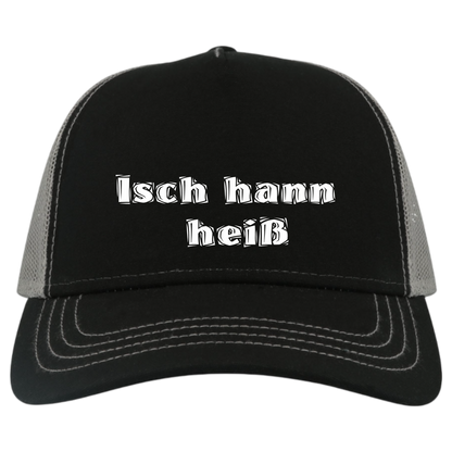 Isch hann heiß Cap - UNISEX - weiße Optik