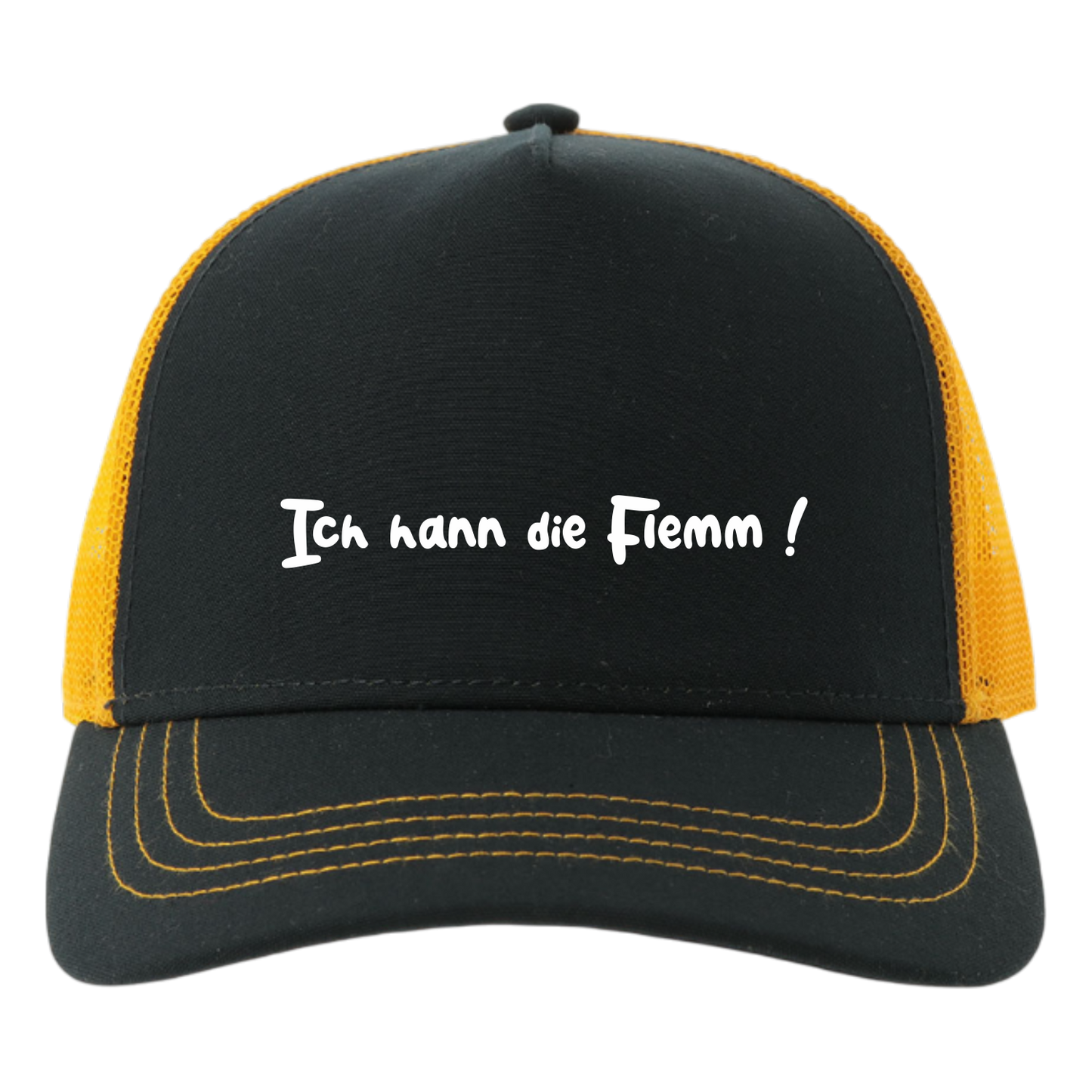 Ich hann die Flemm!  Cap - UNISEX - Weiße Optik