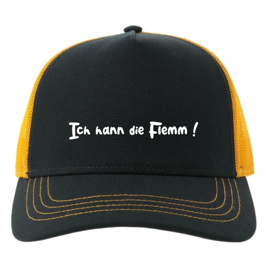 Ich hann die Flemm!  Cap - UNISEX - Weiße Optik