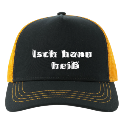 Isch hann heiß Cap - UNISEX - weiße Optik