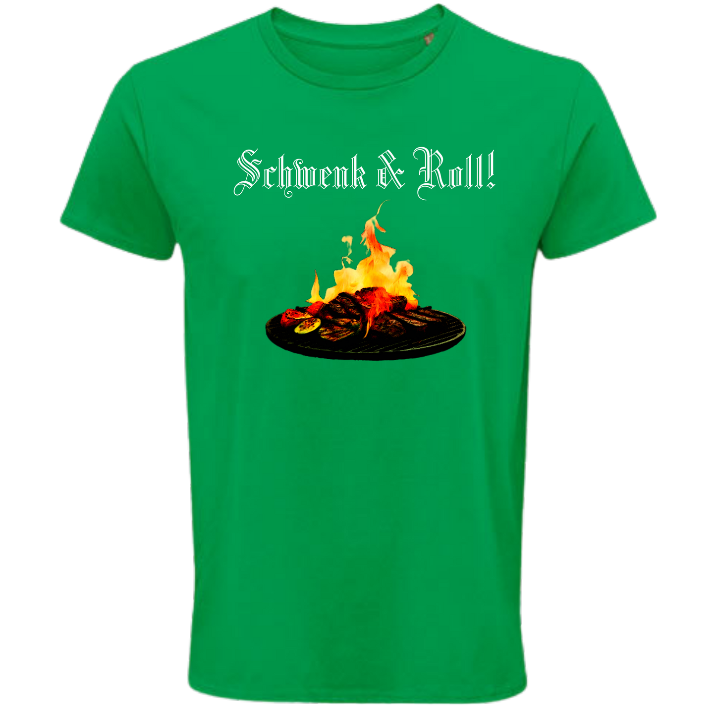 Schwenk & Roll Shirt - UNISEX - weiße Optik