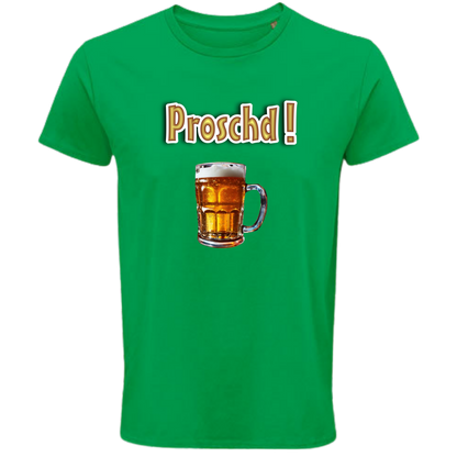 Proschd ! Shirt - UNISEX - weiße Optik