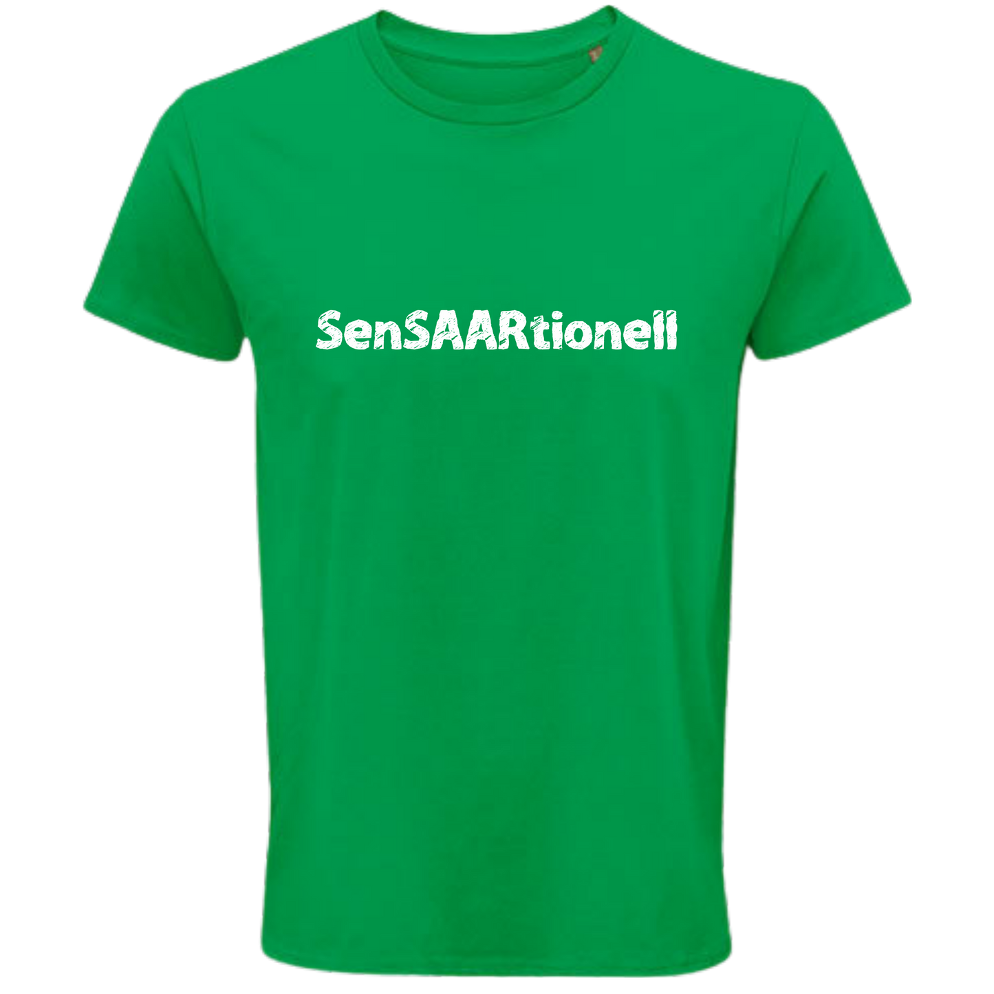 SenSAARtionell Shirt - UNISEX - weiße Optik by Cpt. Maggi