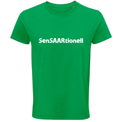 SenSAARtionell Shirt - UNISEX - weiße Optik by Cpt. Maggi