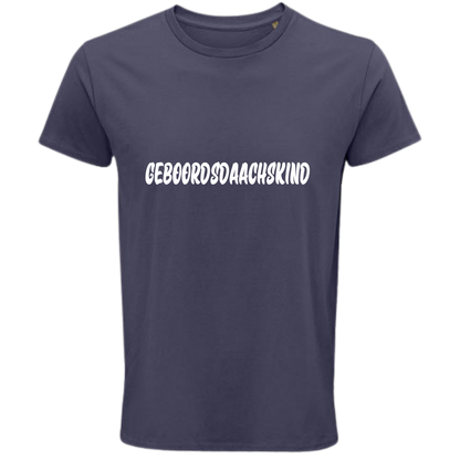 Geboordsdaachskind Shirt - UNISEX - weiße Optik