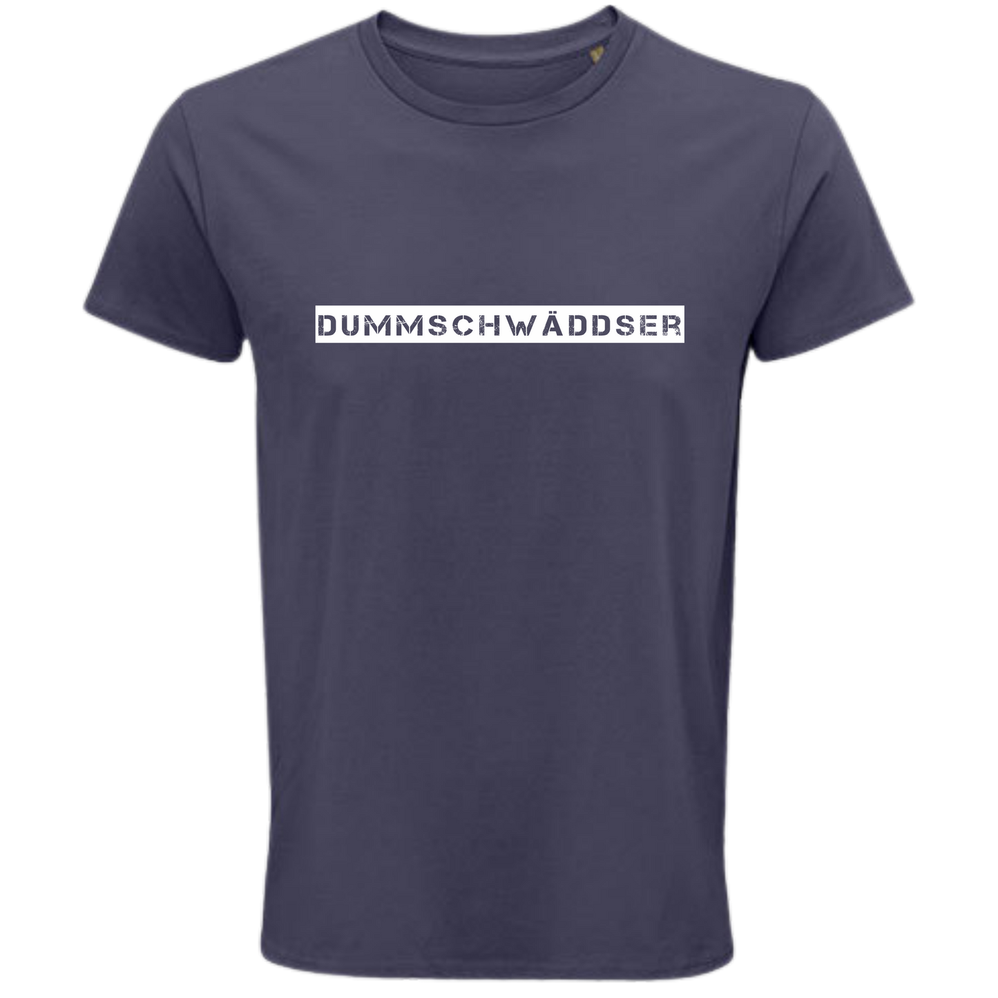 Dummschwäddser Shirt - UNISEX - weiße Optik