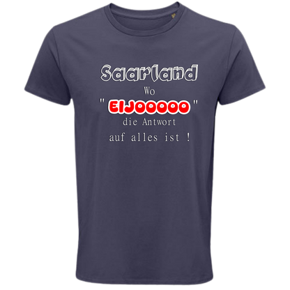 EIJOOOOO Shirt - UNISEX - weiße Optik