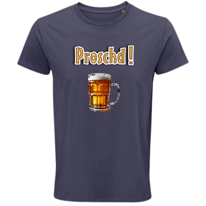 Proschd ! Shirt - UNISEX - weiße Optik