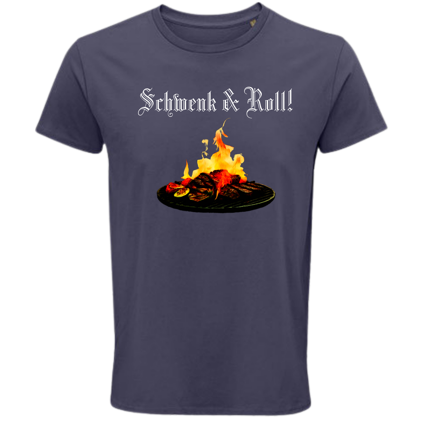 Schwenk & Roll Shirt - UNISEX - weiße Optik