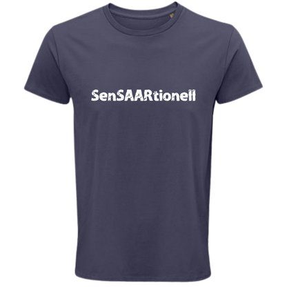 SenSAARtionell Shirt - UNISEX - weiße Optik by Cpt. Maggi