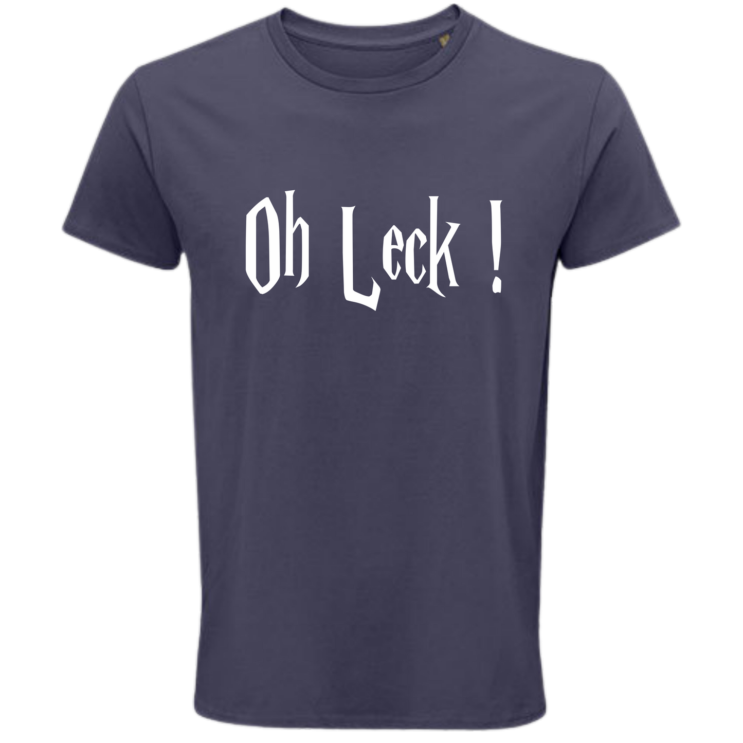 O Leck Shirt - UNISEX - weiße Optik