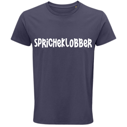 Spricheklobber Shirt - UNISEX - weiße Optik