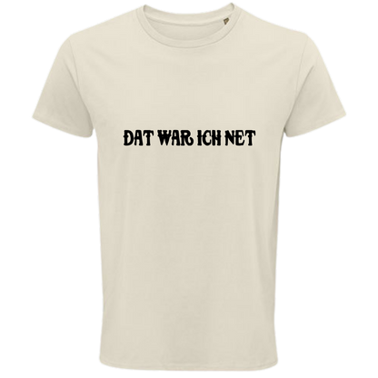 Dat war ich net Shirt - UNISEX - schwarze Optik