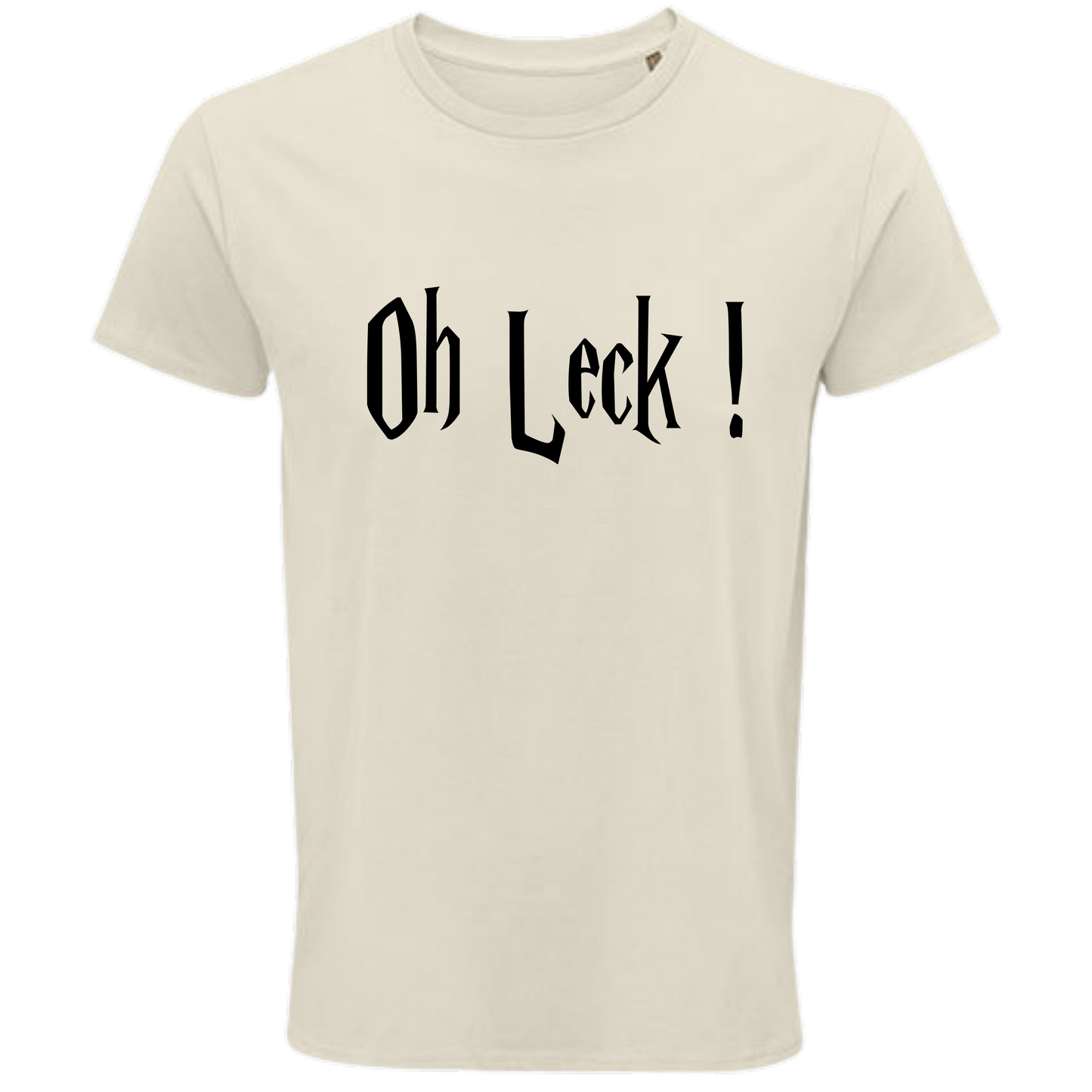 O Leck Shirt - UNISEX - schwarze Optik