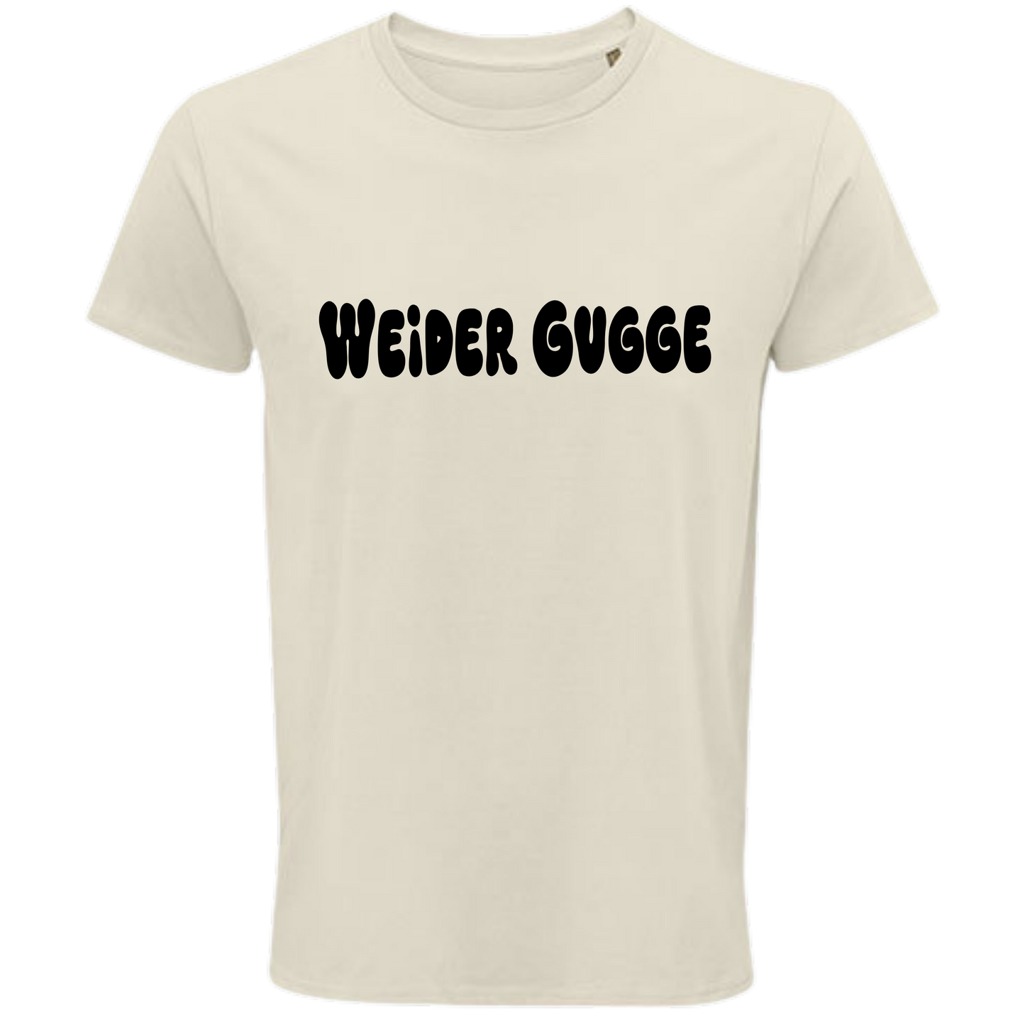 Weider gugge Shirt - UNISEX - schwarze Optik