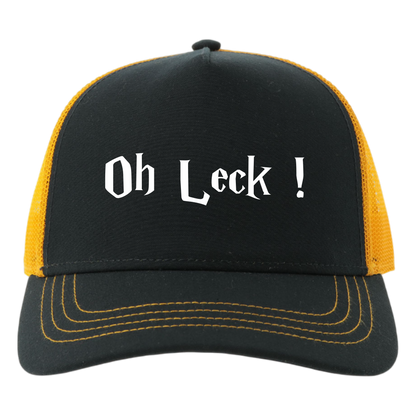 Oh Leck!  Cap - UNISEX - Weiße Optik