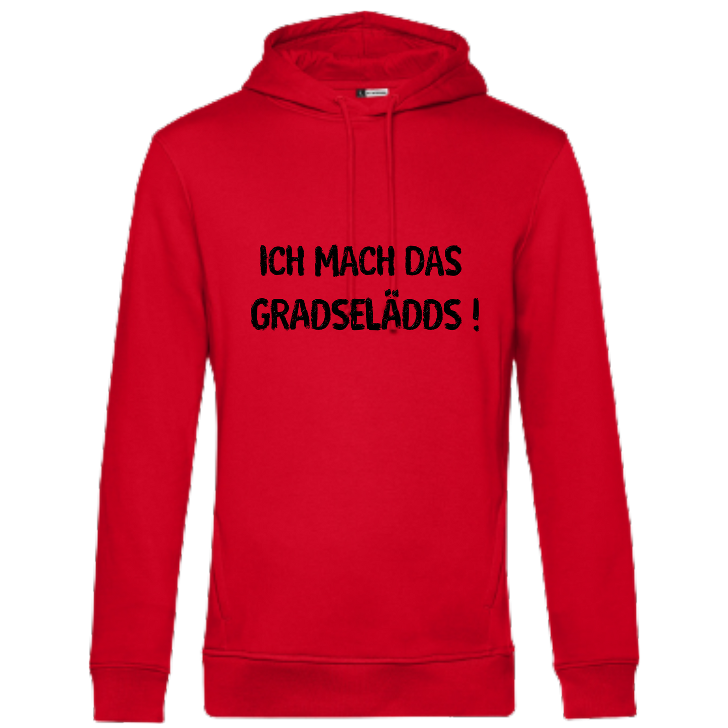 Ich mach GRADSELÄDDS Hoodie - UNISEX - Schwarze Optik