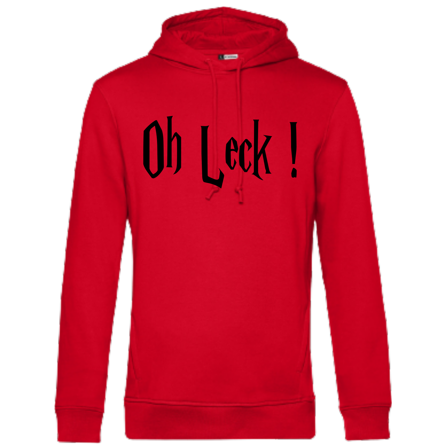 Oh Leck Hoodie - UNISEX - Schwarze Optik