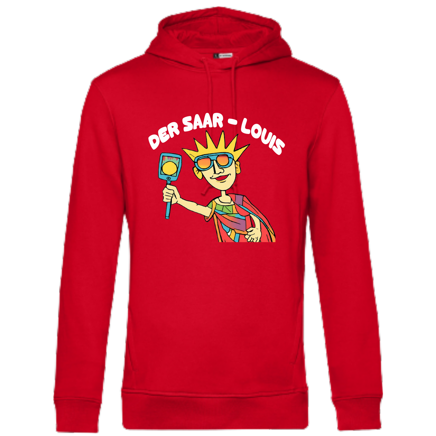 DER SAAR - LOUIS Hoodie - UNISEX - Weiße Optik