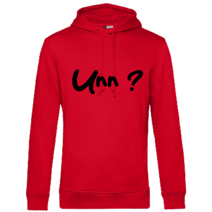 Unn ?  Hoodie - UNISEX - Schwarze Optik