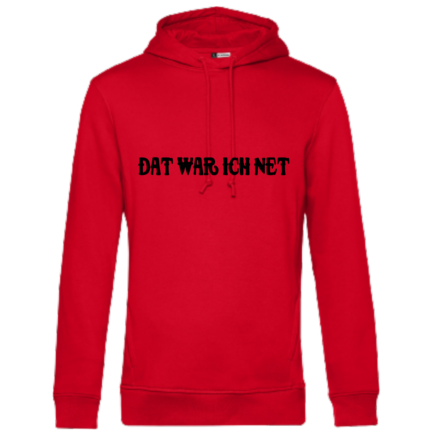 Dat war ich net Hoodie - UNISEX - Schwarze Optik