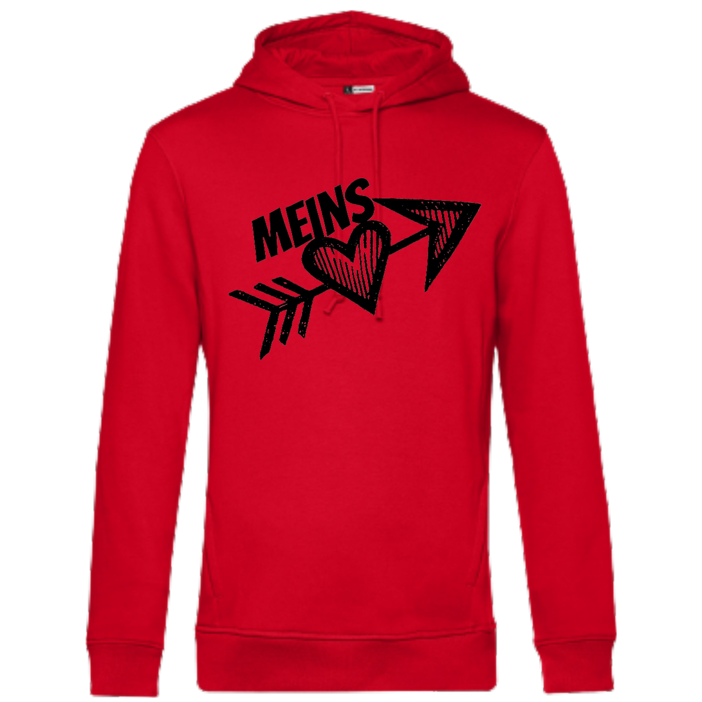 Meins Hoodie - UNISEX - Schwarze Optik