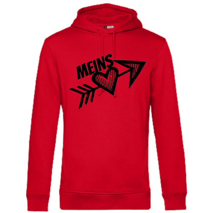 Meins Hoodie - UNISEX - Schwarze Optik