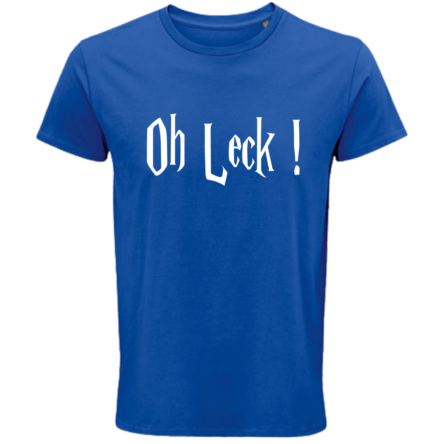 O Leck Shirt - UNISEX - weiße Optik