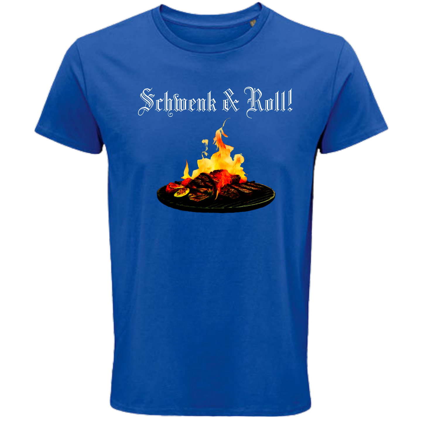 Schwenk & Roll Shirt - UNISEX - weiße Optik