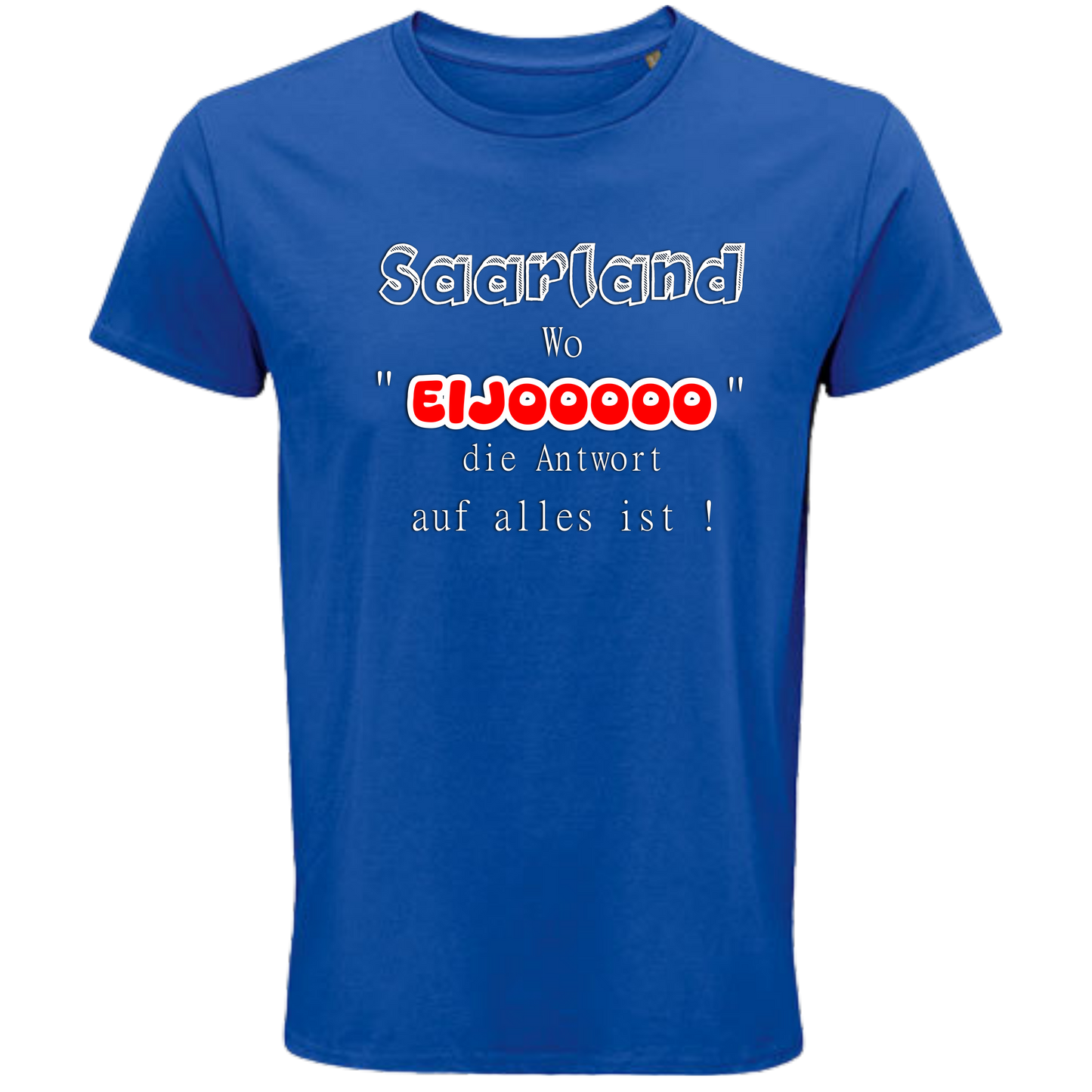 EIJOOOOO Shirt - UNISEX - weiße Optik