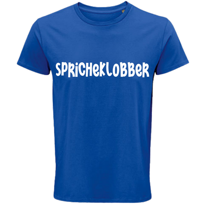 Spricheklobber Shirt - UNISEX - weiße Optik