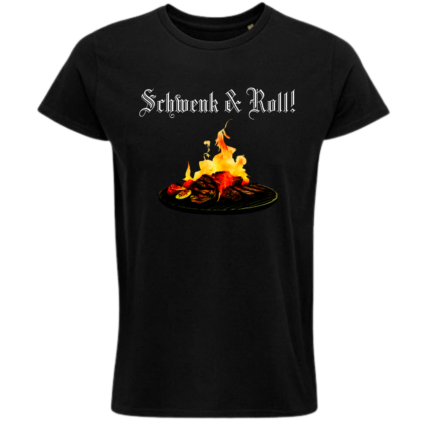 Schwenk & Roll Shirt - UNISEX - weiße Optik