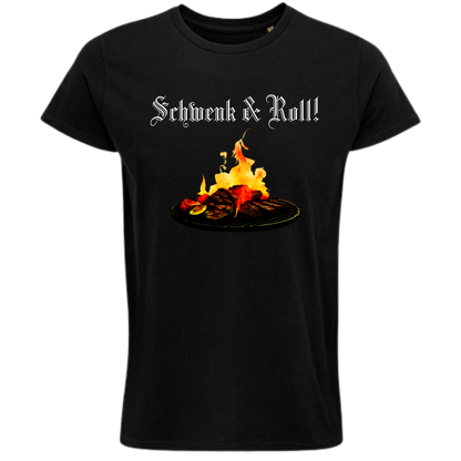 Schwenk & Roll Shirt - UNISEX - weiße Optik