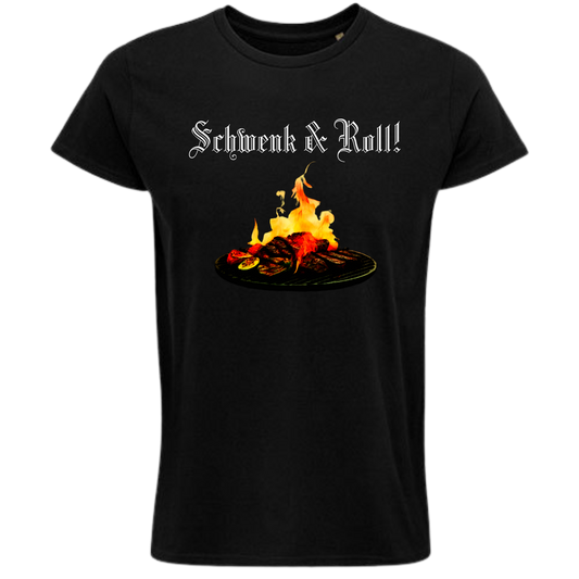 Schwenk & Roll Shirt - UNISEX - weiße Optik