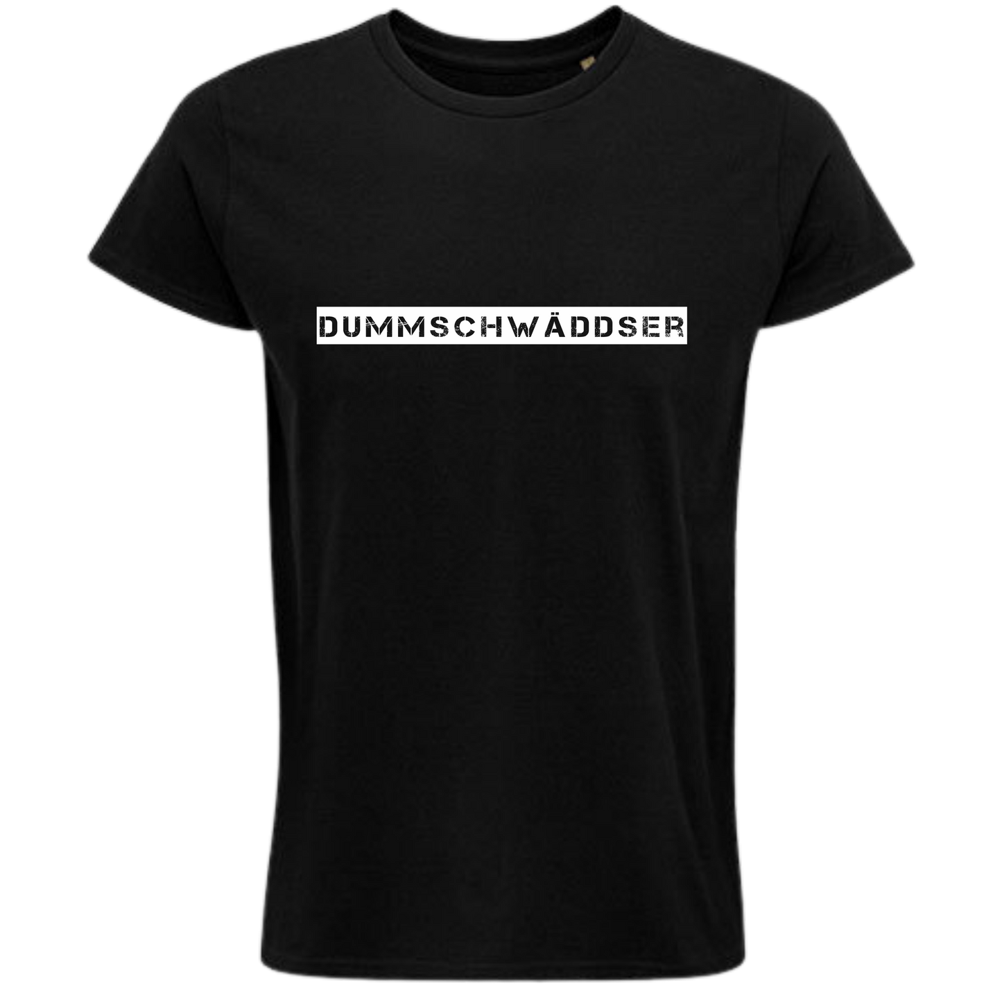 Dummschwäddser Shirt - UNISEX - weiße Optik