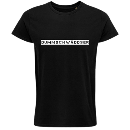 Dummschwäddser Shirt - UNISEX - weiße Optik