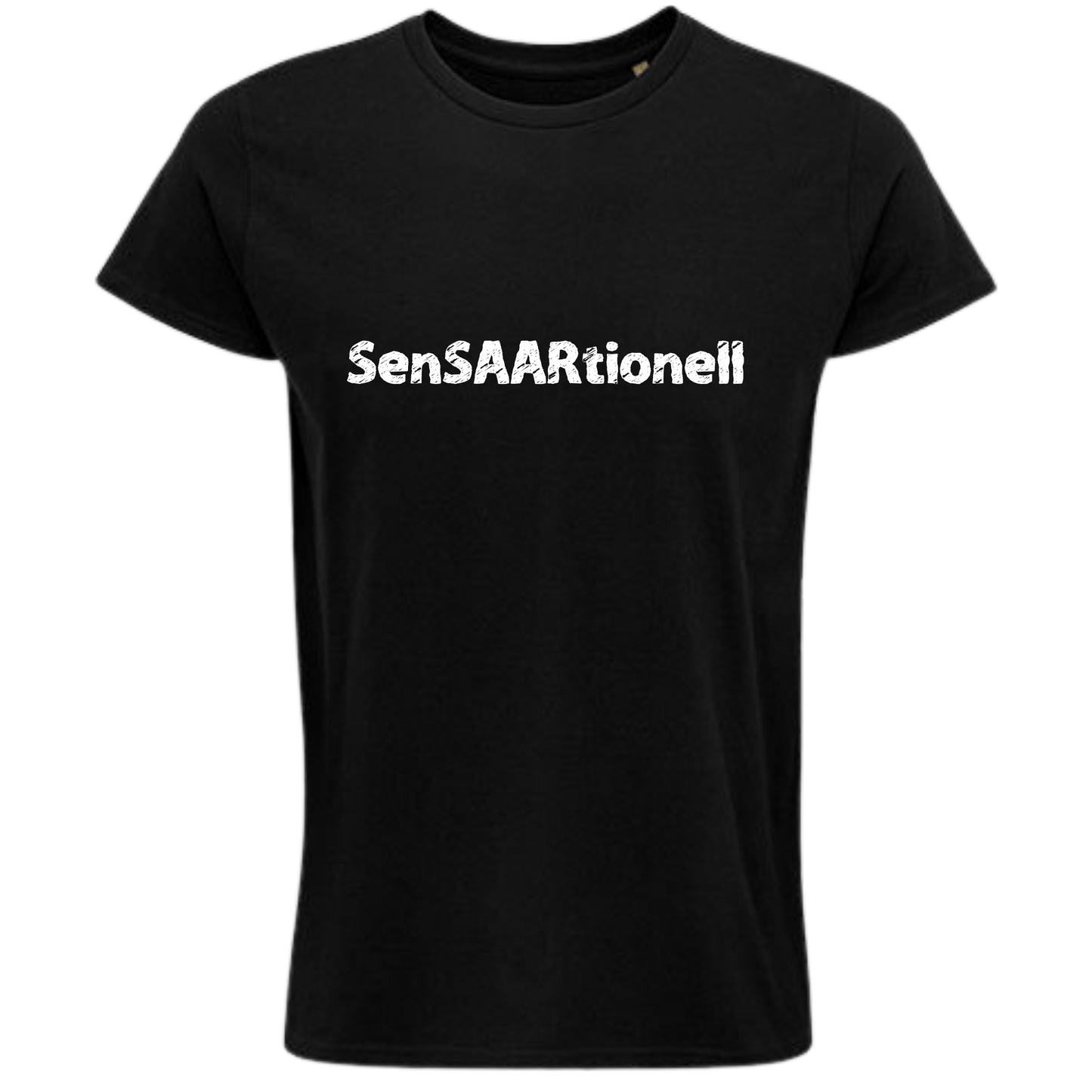 SenSAARtionell Shirt - UNISEX - weiße Optik by Cpt. Maggi