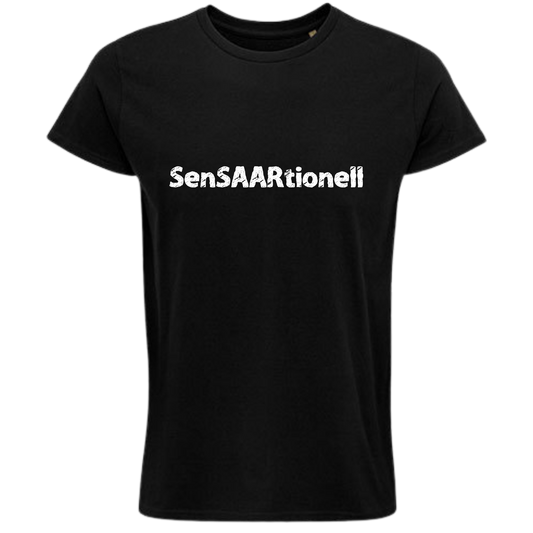 SenSAARtionell Shirt - UNISEX - weiße Optik by Cpt. Maggi