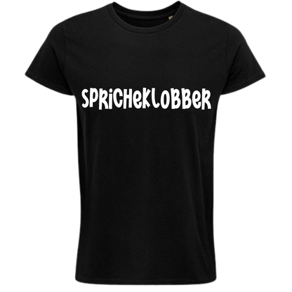 Spricheklobber Shirt - UNISEX - weiße Optik