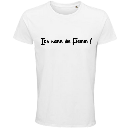 Ich hann die Flemm ! Shirt - UNISEX - schwarze Optik