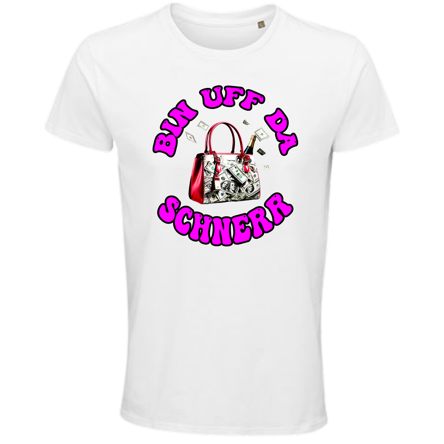 Bin uff da Schnerr Shirt - schwarze Optik