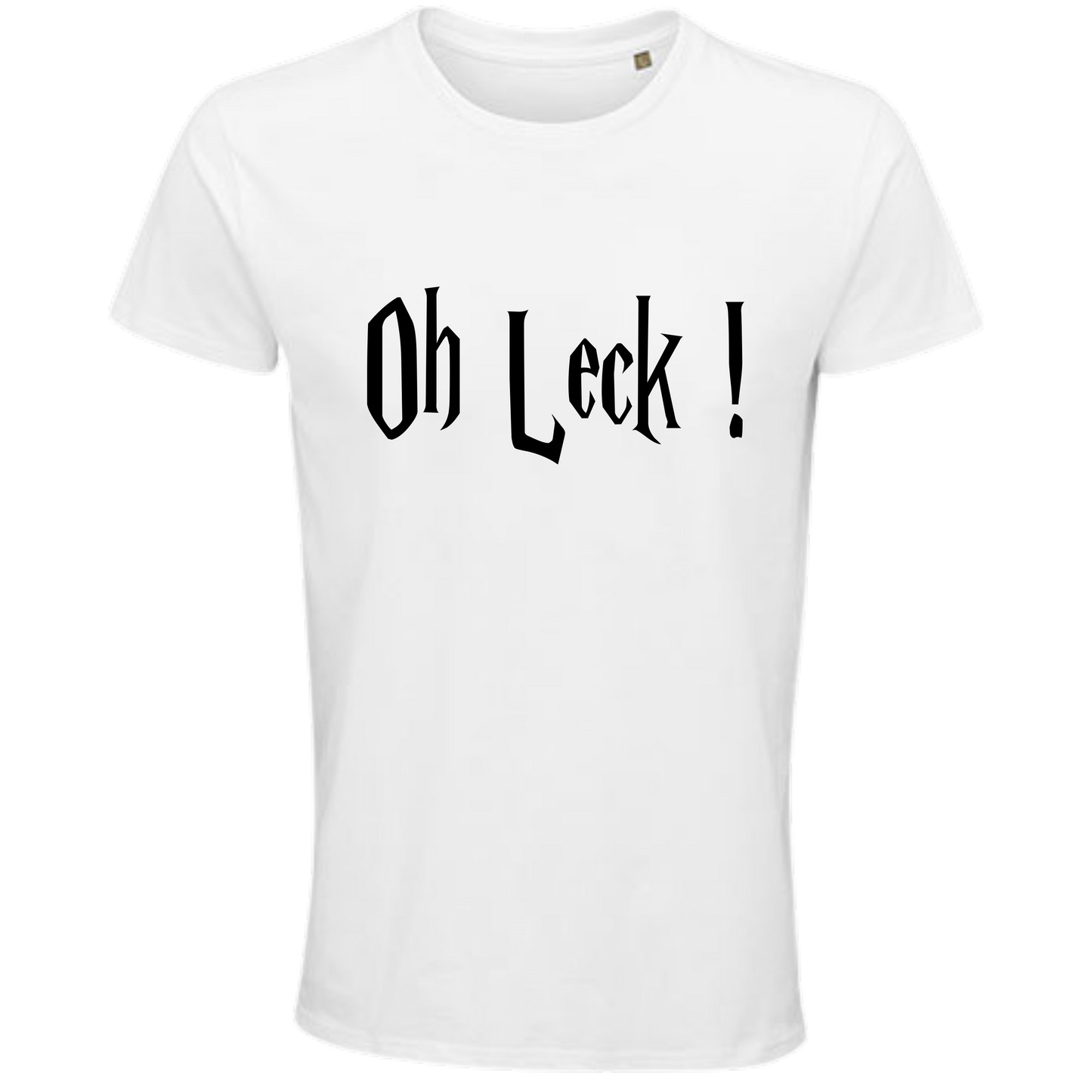 O Leck Shirt - UNISEX - schwarze Optik