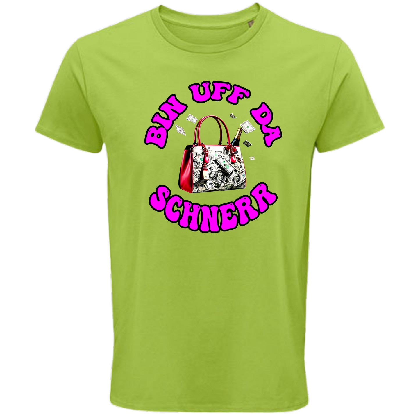 Bin uff da Schnerr Shirt - schwarze Optik