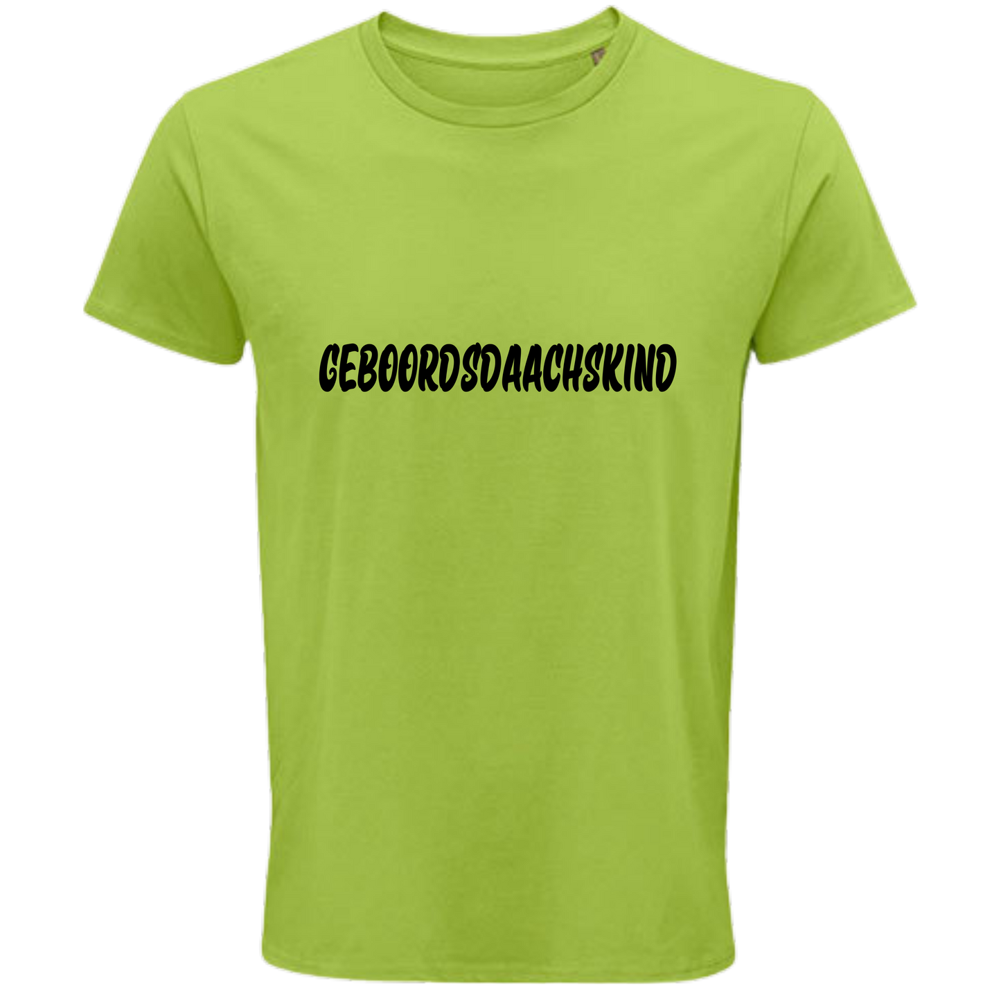 Geboordsdaachskind Shirt - UNISEX - schwarze Optik