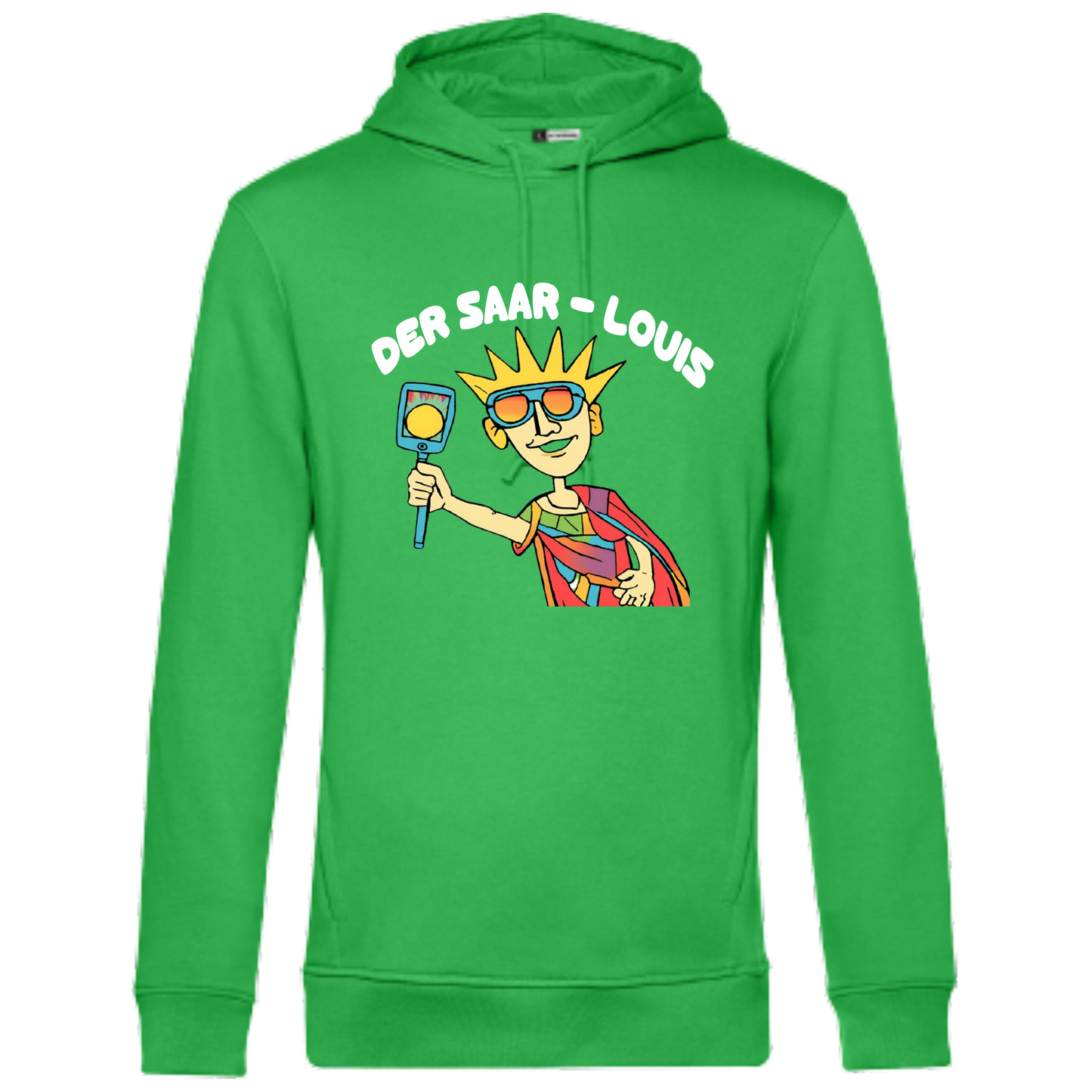 DER SAAR - LOUIS Hoodie - UNISEX - Weiße Optik