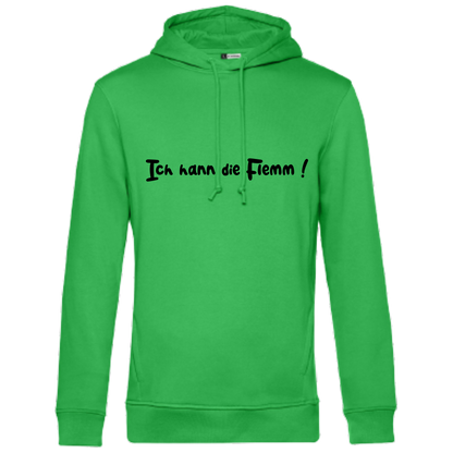 Ich hann die Flemm !  Hoodie - UNISEX - Schwarze Optik