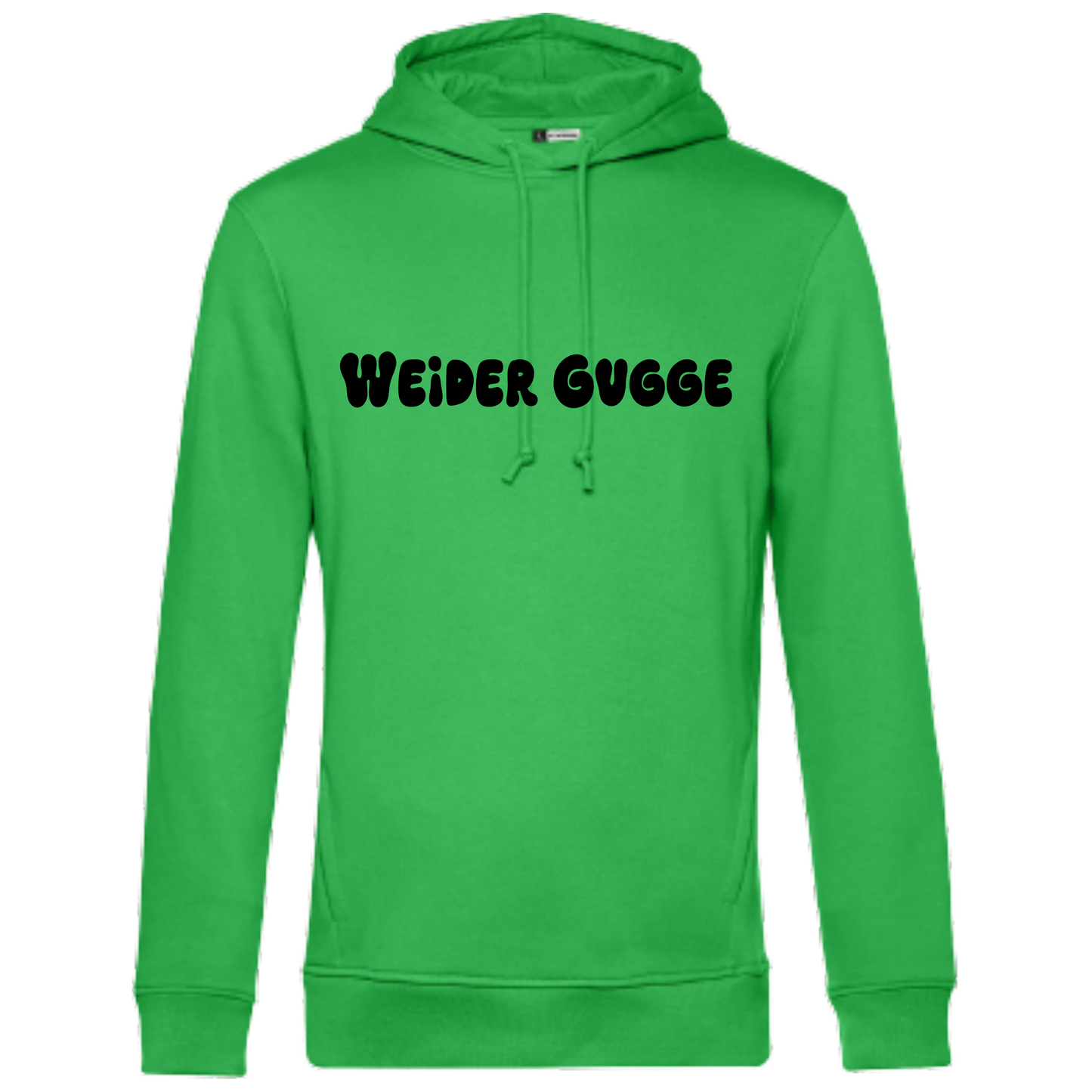 Weider gugge Hoodie - UNISEX - Schwarze Optik