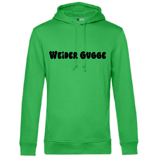 Weider gugge Hoodie - UNISEX - Schwarze Optik