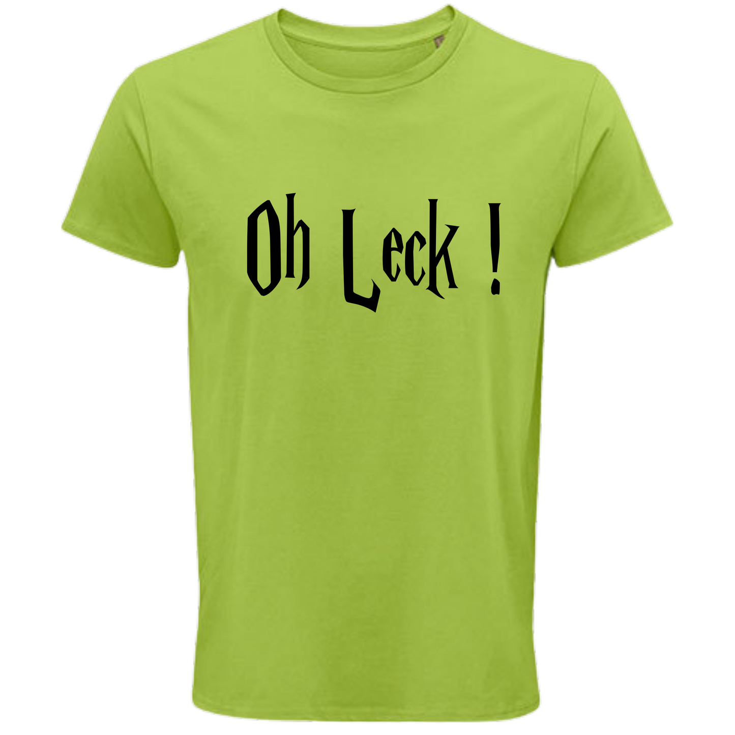 O Leck Shirt - UNISEX - schwarze Optik