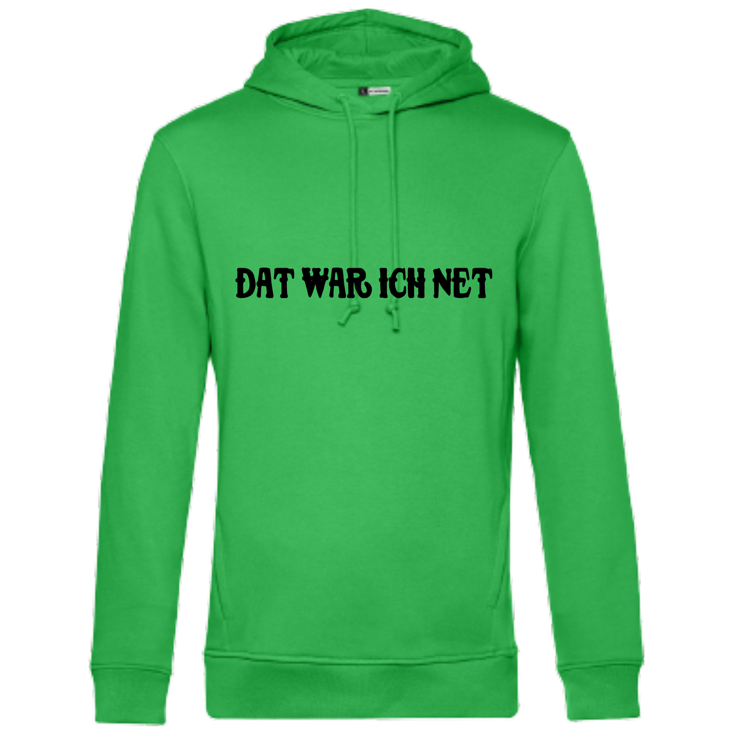 Dat war ich net Hoodie - UNISEX - Schwarze Optik